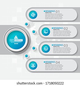 vector abstract 3d paper infographic elements.Business infographics