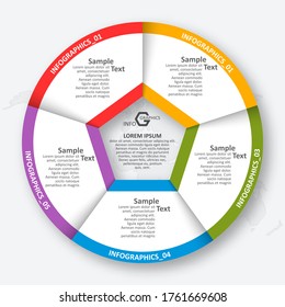vector abstract 3d paper infographic elements.Business infographics