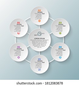 vector abstract 3d paper infographic elements.Business infographics