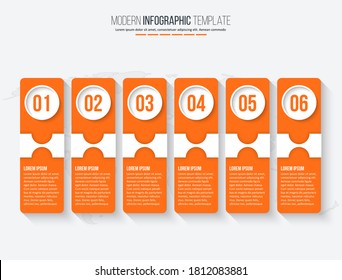 vector abstract 3d paper infographic elements.Business infographics