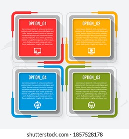 vector abstract 3d paper infographic elements.Business infographics