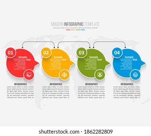 vector abstract 3d paper infographic elements.Business infographics