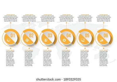 vector abstract 3d paper infographic elements.Business infographics