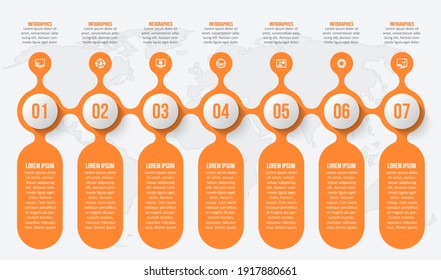 vector abstract 3d paper infographic elements.Business infographics