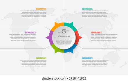 vector abstract 3d paper infographic elements.Business infographics