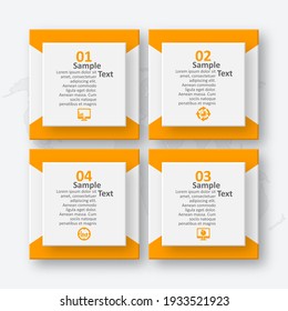 vector abstract 3d paper infographic elements.Business infographics