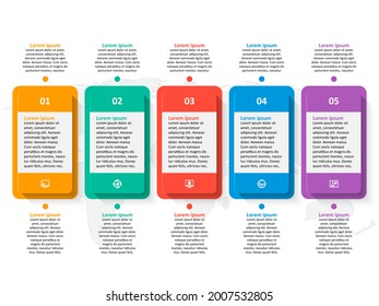 vector abstract 3d paper infographic elements.Business infographics
