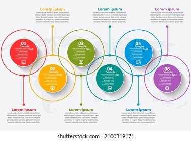 vector abstract 3d paper infographic elements.Business infographics