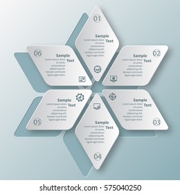 vector abstract 3d paper infographic elements.Circular infographics