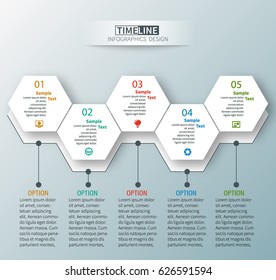 vetor abstract 3d papel infográfico elements.Business infographics.