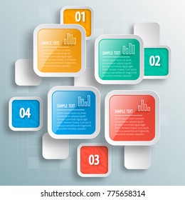 vector abstract 3d paper infographic elements.Business infographics