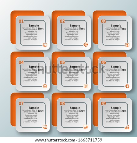 vector abstract 3d paper infographic elements.Business infographics