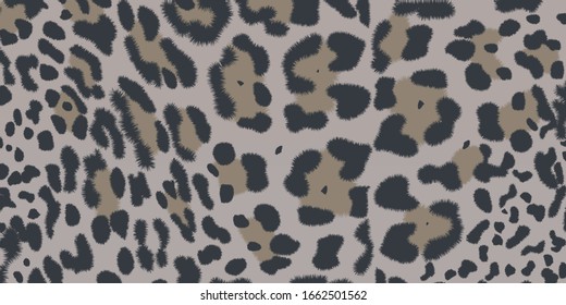 Vector abstract animal skin Leopard pattern design.  camouflage background.
