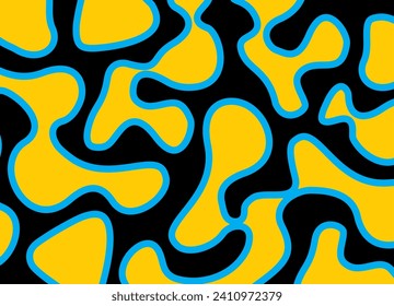 
Vector abstract animal skin. Liquid forms. Vector neon background in minimalist style. halftone Colorful futuristic pattern.