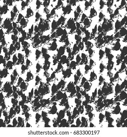 vector abstract animal skin pattern. Watercolor stripes  background. Hand drawn abstract tiger skin background with watercolor stripes and waves.-stock vector