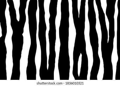 Antecedentes abstractos de animalismo vectorial. Ilustración de la huella de la piel de cebra