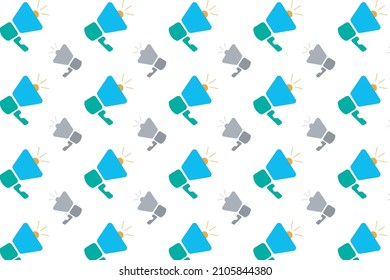 Vector Abstract Announcement Pattern Background