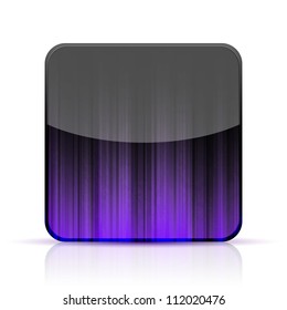 Vector abstract app icon on white background. Eps10