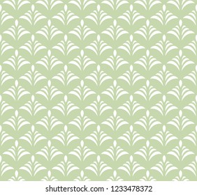 Vector abstract arabesque seamless pattern. Geometric classic background. Vintage art deco texture.