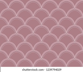 Vector abstract arabesque seamless pattern. Geometric classic background. Vintage art deco texture.