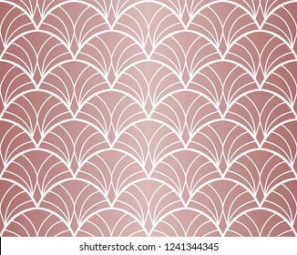 Vector abstract arabesque seamless pattern. Geometric classic background. Vintage art deco texture.