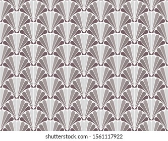 Vector abstract arabesque seamless pattern. Geometric classic background. Vintage art deco texture.