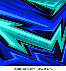 Vector Of Abstract Arrow Graphic Pattern Background