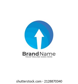 Icono de flechas abstractas del vector. Elementos de diseño modernos aislados en blanco. Elementos simples del logotipo