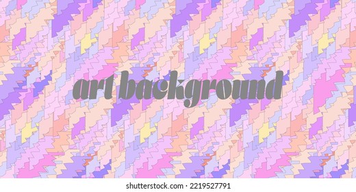 Vector abstract art background  illustration. Colorful rose and violet geometric modern dynamic pattern. Creative digital backdrop.Use like poster, brochure, card, book, flyer, web design, phone case.