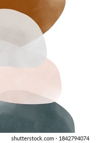 Vector abstract art background. Watercolor texture. Contemporary vector art wallpaper decoration. Abstract illustration.