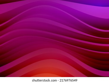 Vector abstract art, colorful background. Illustration line pattern, dynamic liquid shape on gradient color background. Futuristic modern graphic design for banner, poster, booklet, cover, wallpaper