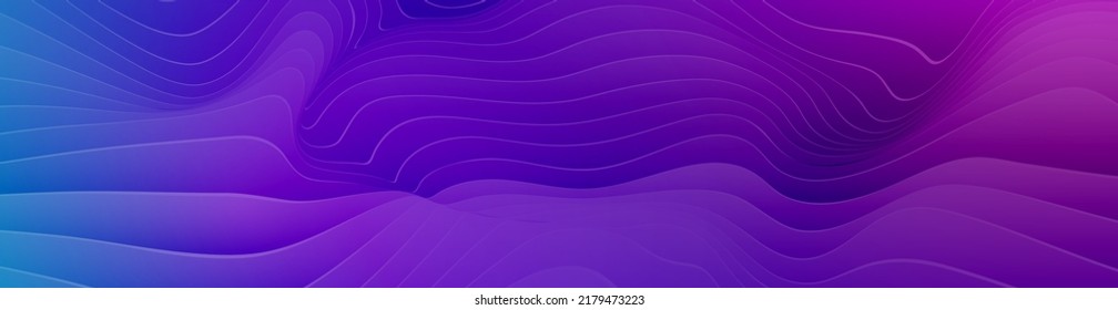Arte abstracto vectorial, fondo colorido. Patrón de línea de ilustración, forma líquida dinámica sobre fondo de color gradiente. Diseño gráfico moderno futurista para banner, afiche, folleto, portada, papel tapiz