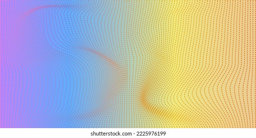 Vector abstract art multicolor background  illustration. Colorful magic geometric modern dynamic pattern. Creative digital backdrop.Use like poster, brochure, card, flyer, web design, phone case.