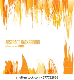 Vector abstract artistic background of bright colors.