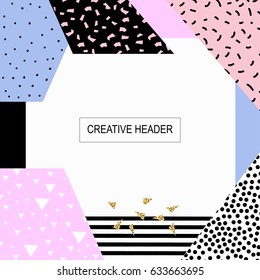 Vector Abstract artistic background. Modern and stylish abstract design poster, cover, card design. Vector illustration for your design.