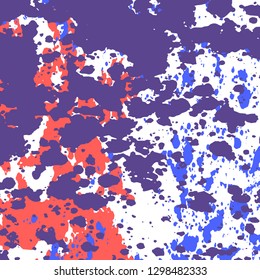 Vector abstract artistic graphic colorful ink drops texture background template