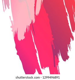 Vector abstract artistic graphic colorful ink drops texture background template