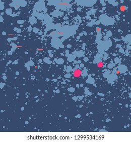 Vector abstract artistic graphic colorful ink drops texture background template