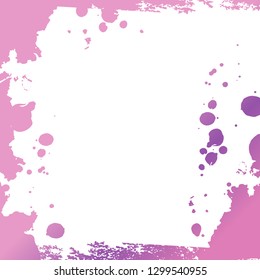 Vector abstract artistic graphic colorful ink drops texture background template