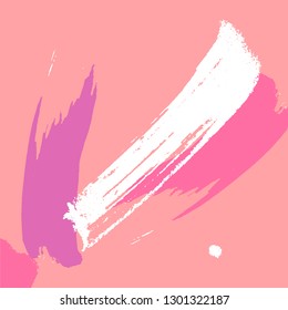 Vector abstract artistic graphic colorful ink drops texture background template