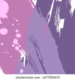 Vector abstract artistic graphic colorful ink drops texture background template