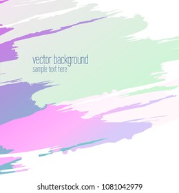 Vector abstract artistic graphic ink drops texture background template