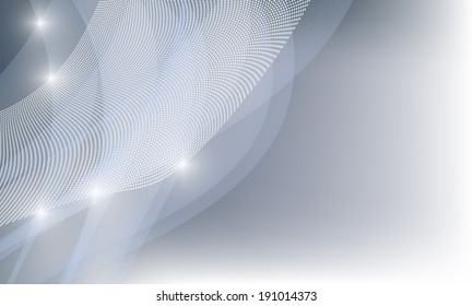 vector abstract backdrop with white grid and lights
