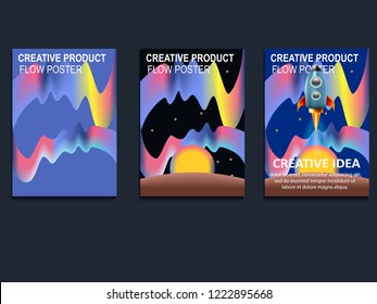 Vector abstract backgoud, poster for your materials and projects