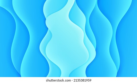 Vector abstract backgrond with soft gradient color and dynamic shadow. Vector background for wallpaper. Eps 10
