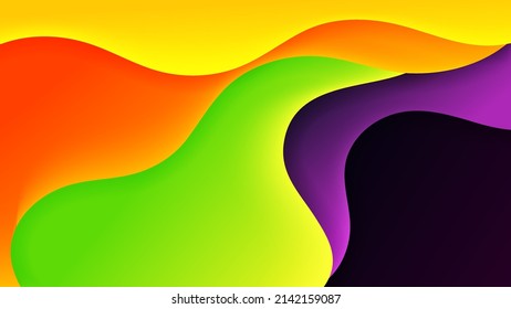 Vector abstract backgrond with soft gradient color and dynamic shadow. Vector background for wallpaper. Eps 10