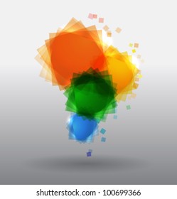 Vector abstract background