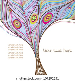 Vector abstract background