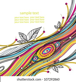 Vector abstract background