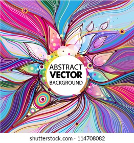 Vector abstract background